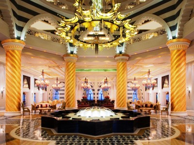 lobby - hotel jumeirah zabeel saray - dubai, united arab emirates
