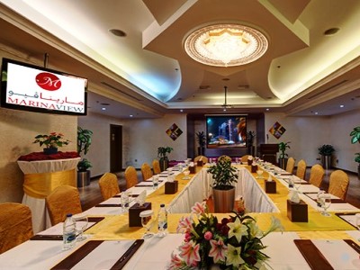 conference room - hotel marina view hotel apartments - dubai, united arab emirates