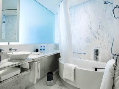bathroom - hotel media one - dubai, united arab emirates