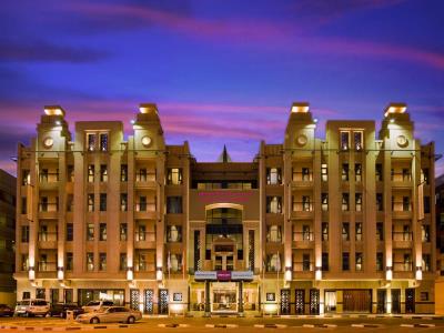 exterior view - hotel mercure gold al mina road - dubai, united arab emirates