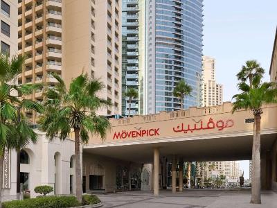 exterior view - hotel movenpick jumeirah beach - dubai, united arab emirates