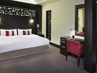 bedroom - hotel the address montgomerie - dubai, united arab emirates
