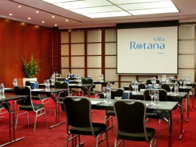 conference room - hotel villa rotana - dubai, united arab emirates
