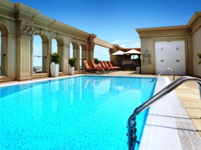 outdoor pool 1 - hotel villa rotana - dubai, united arab emirates