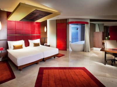 bedroom 2 - hotel jumeirah creekside - dubai, united arab emirates