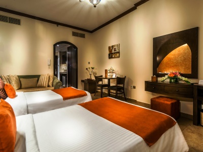 bedroom 2 - hotel first central hotel suites - dubai, united arab emirates