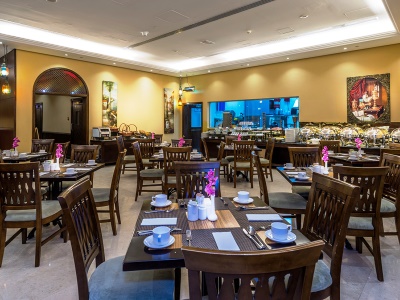 restaurant - hotel first central hotel suites - dubai, united arab emirates