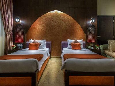 bedroom 2 - hotel first central hotel suites - dubai, united arab emirates