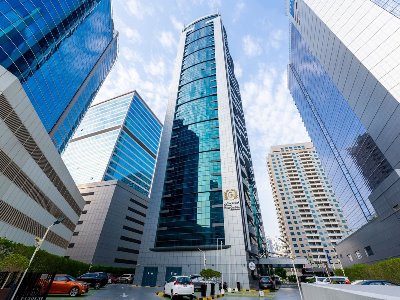 exterior view - hotel first central hotel suites - dubai, united arab emirates