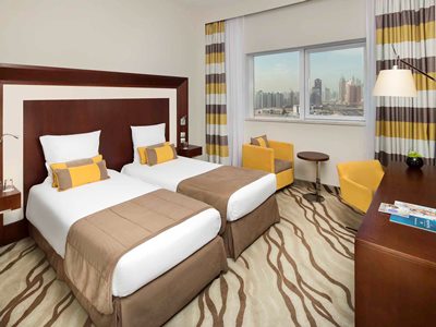 bedroom 3 - hotel novotel dubai al barsha - dubai, united arab emirates