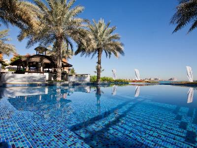 outdoor pool 1 - hotel movenpick jumeirah lake tower - dubai, united arab emirates