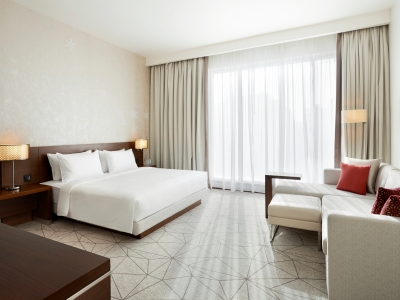 bedroom - hotel hyatt place dubai al rigga - dubai, united arab emirates