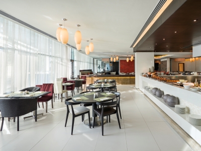 breakfast room - hotel hyatt place dubai al rigga - dubai, united arab emirates