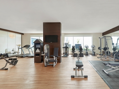 gym - hotel hyatt place dubai al rigga - dubai, united arab emirates