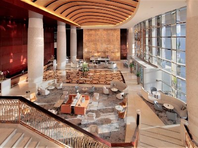 lobby - hotel conrad dubai - dubai, united arab emirates