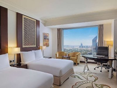 bedroom 1 - hotel conrad dubai - dubai, united arab emirates