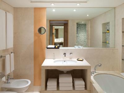 bathroom 1 - hotel hyatt regency - dubai, united arab emirates