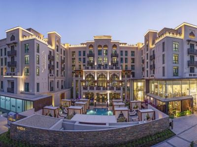 exterior view - hotel vida downtown - dubai, united arab emirates
