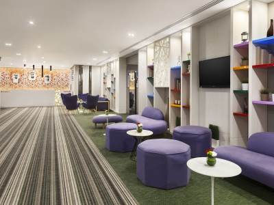 lobby - hotel ramada hotel and suites by wyndham jbr - dubai, united arab emirates