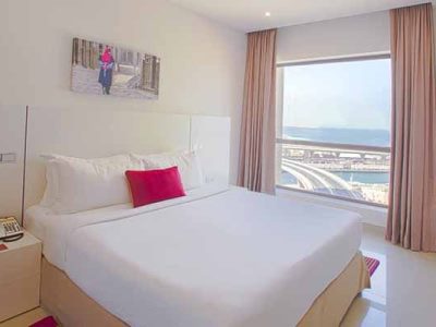 bedroom 2 - hotel ramada hotel and suites by wyndham jbr - dubai, united arab emirates