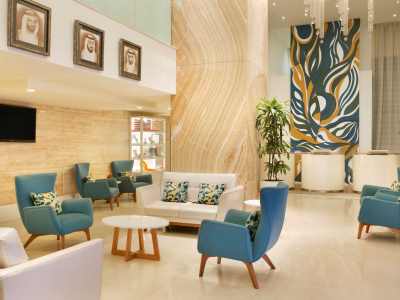 lobby - hotel ramada by wyndham downtown dubai - dubai, united arab emirates