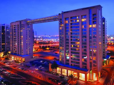 exterior view - hotel marriott executive apartments creek - dubai, united arab emirates
