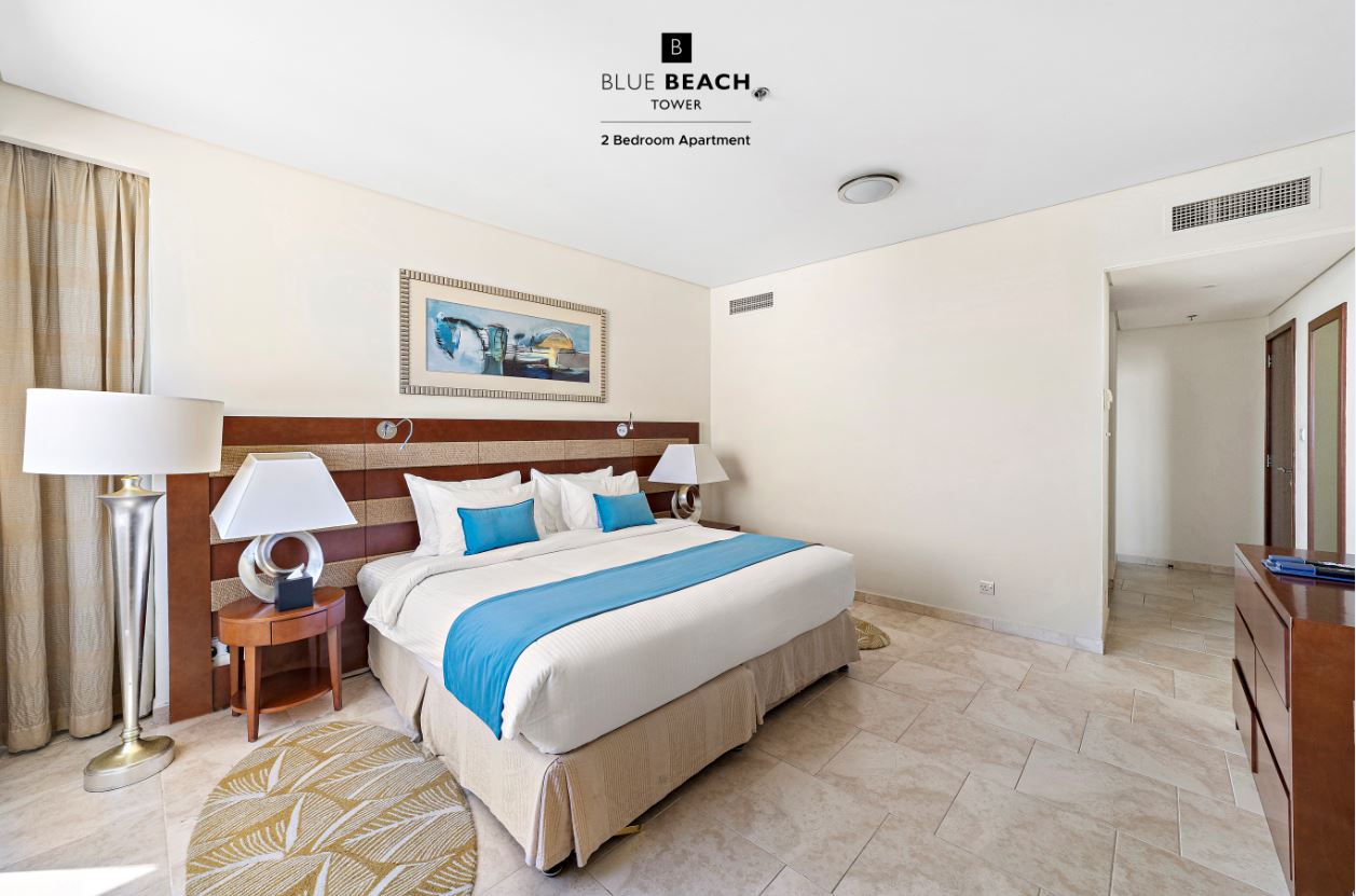 deluxe room 1 - hotel blue beach tower - dubai, united arab emirates