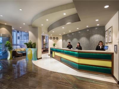 lobby - hotel savoy central hotel apartments - dubai, united arab emirates
