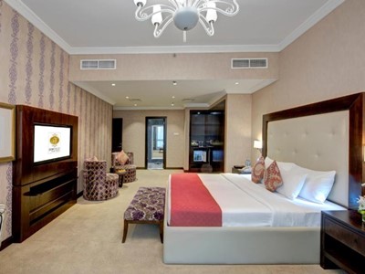 bedroom - hotel donatello hotel - dubai, united arab emirates