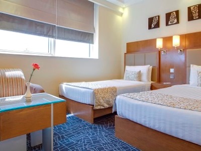 bedroom 2 - hotel mena aparthotel al barsha - dubai, united arab emirates