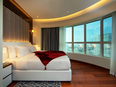 bedroom 2 - hotel number one tower suites - dubai, united arab emirates