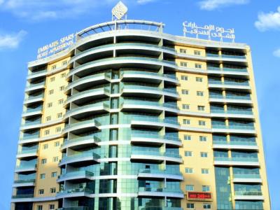 exterior view - hotel emirates stars hotel apartments - dubai, united arab emirates
