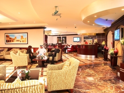 lobby - hotel emirates stars hotel apartments - dubai, united arab emirates