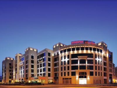 exterior view 1 - hotel movenpick htl apt al mamzar - dubai, united arab emirates