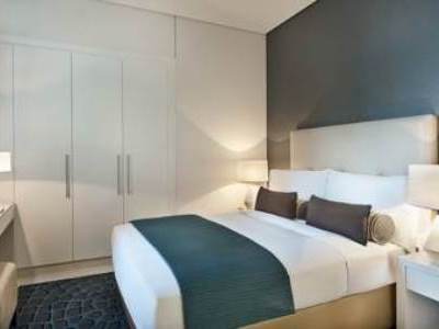 bedroom 1 - hotel damac maison cour jardin - dubai, united arab emirates