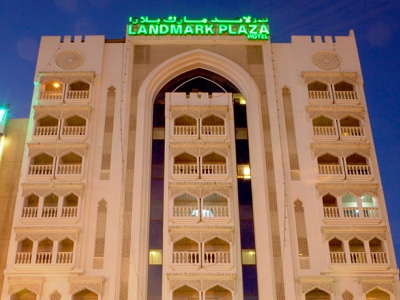 exterior view - hotel landmark plaza baniyas - dubai, united arab emirates