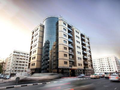 exterior view - hotel xclusive maples hotel apartments - dubai, united arab emirates