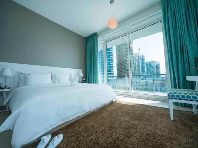 bedroom - hotel jannah place dubai marina - dubai, united arab emirates