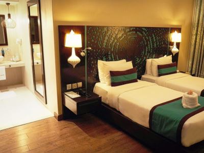 bedroom 1 - hotel signature hotel al barsha - dubai, united arab emirates