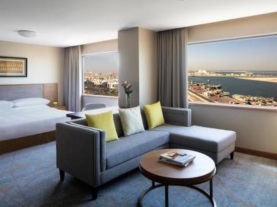 bedroom - hotel hyatt regency galleria residence - dubai, united arab emirates