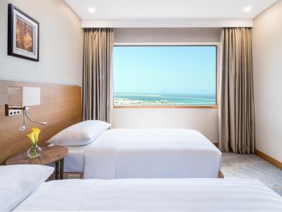 bedroom 1 - hotel hyatt regency galleria residence - dubai, united arab emirates