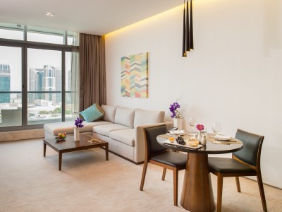 suite - hotel intercontinental marina - dubai, united arab emirates
