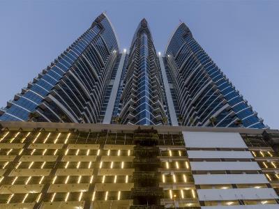 exterior view - hotel aparthotel adagio premium al barsha - dubai, united arab emirates