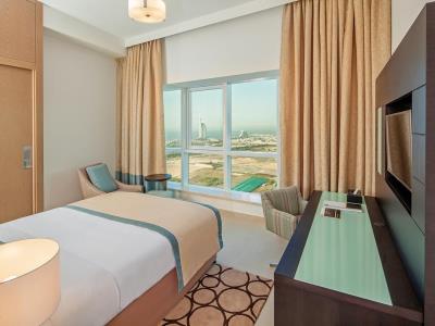 bedroom - hotel aparthotel adagio premium al barsha - dubai, united arab emirates