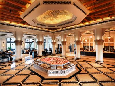 lobby - hotel jumeirah mina a'salam - dubai, united arab emirates
