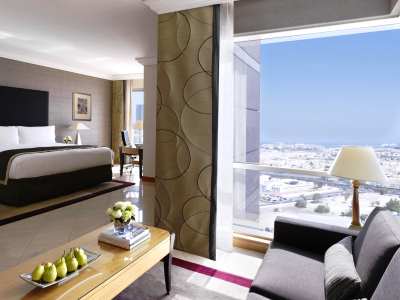 bedroom 2 - hotel fairmont dubai - dubai, united arab emirates