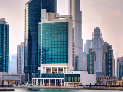 exterior view - hotel pullman dubai downtown - dubai, united arab emirates