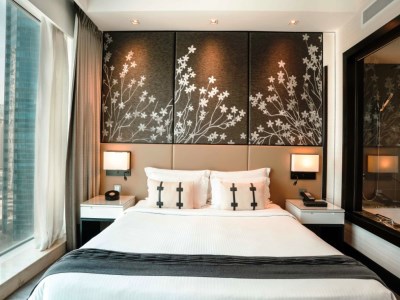 bedroom - hotel pullman dubai downtown - dubai, united arab emirates