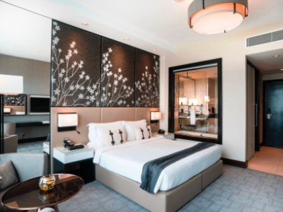 bedroom 1 - hotel pullman dubai downtown - dubai, united arab emirates