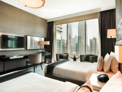 bedroom 4 - hotel pullman dubai downtown - dubai, united arab emirates